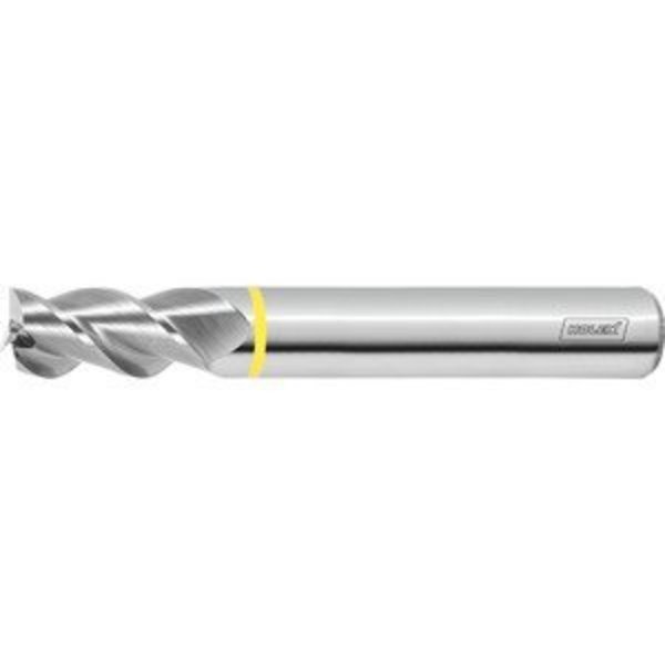 Holex Solid Carbide Square End Mill, 12 mm, Uncoated 202241 12